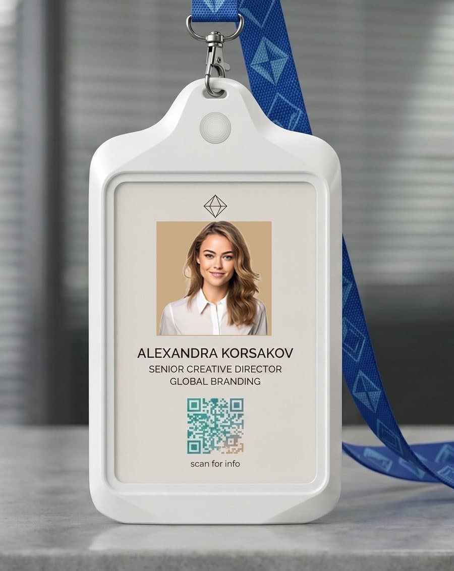 InkBadge 彩色电子纸徽章 3